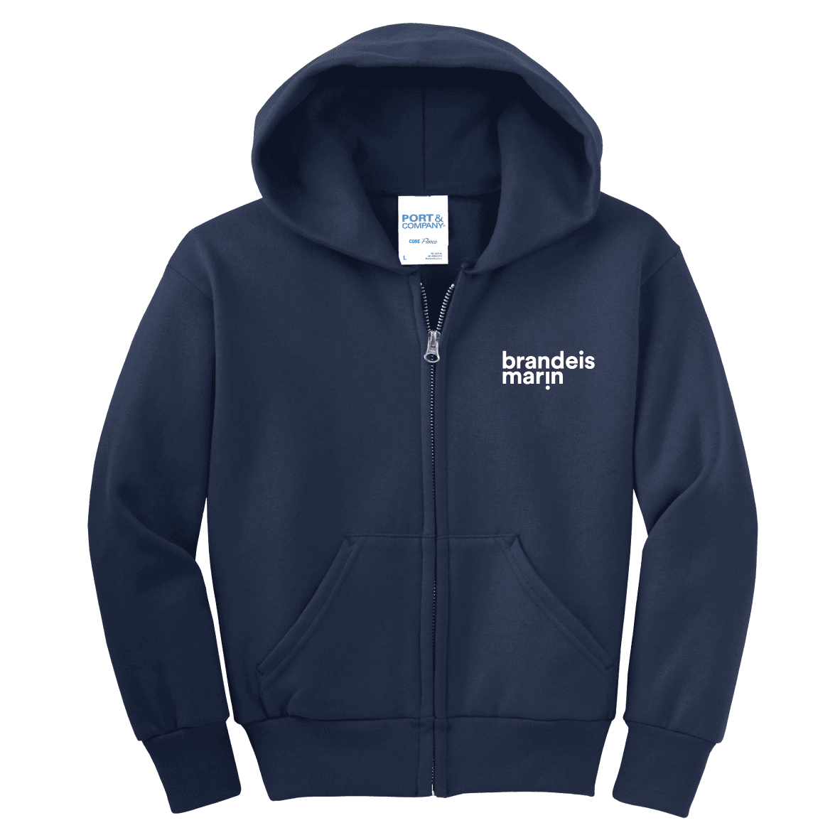 BRANDEIS MARIN ZIPUP HOODIE