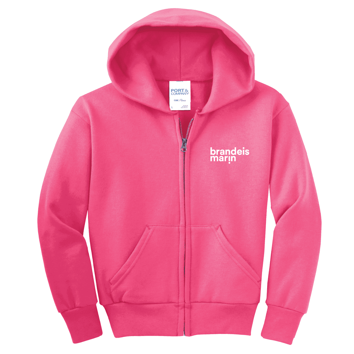 BRANDEIS MARIN ZIPUP HOODIE
